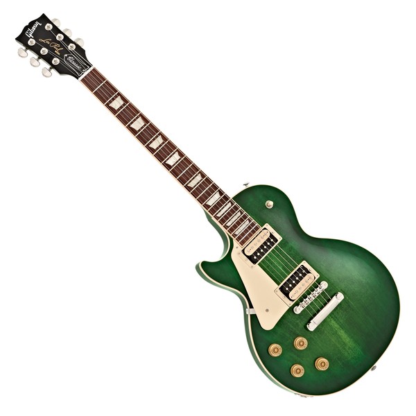 Gibson Les Paul Classic T Left Handed Guitar, Green Burst (2017)