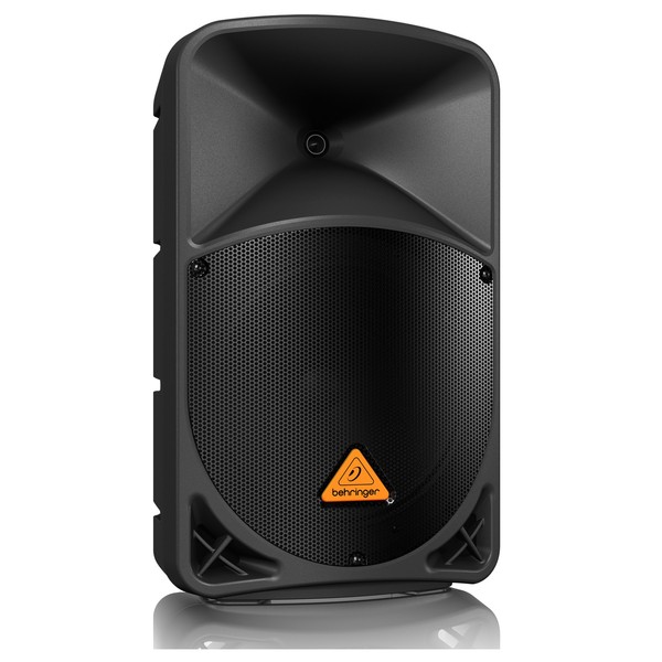 Behringer Eurolive B112MP3 Active 1000W 12" PA Speaker w/ MP3 Player, Front Angled Right