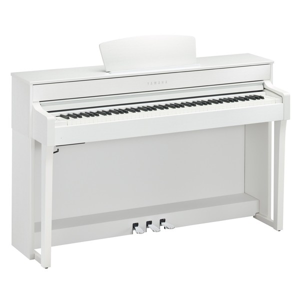 YAMAHA Clavinova CLP-635 ヤマハ 電子ピアノ ホワイト Yamaha CLP 635 Digital Piano Package, Satin White at Gear4music