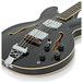 San Francisco Semi Acoustic Bass by Gear4music, Black