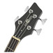 San Francisco Semi Acoustic Bass by Gear4music, Black