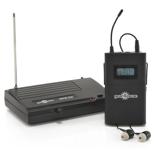 Wireless In Ear Monitor System by Gear4music