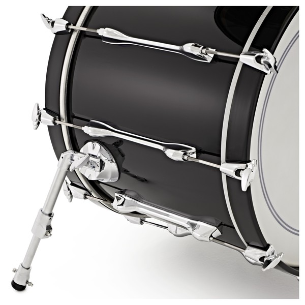 Yamaha Recording Custom 20" 4pc Shell Pack, Solid Black