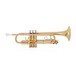 Deluxe Trumpet by Gear4music, Gold