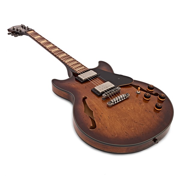 Ibanez Artcore Vintage AMV10A Electric Guitar, Tobacco Burst