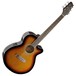 Stagg Electro Acoustic Mini Jumbo Cutaway Brown Sunburst