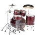  Pearl Export Drum Kit, Black Cherry Glitter