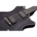 Schecter Hellraiser Hybrid Tempest Electric Guitar, Trans Black