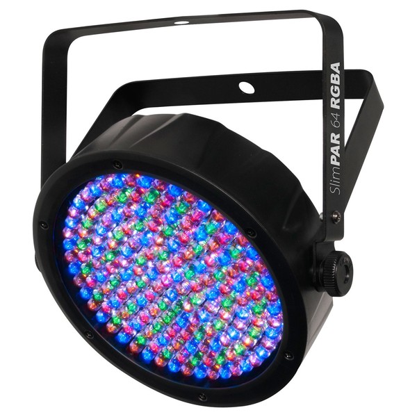 Chauvet SlimPAR 64 RGBA DMX Light - Angled 2