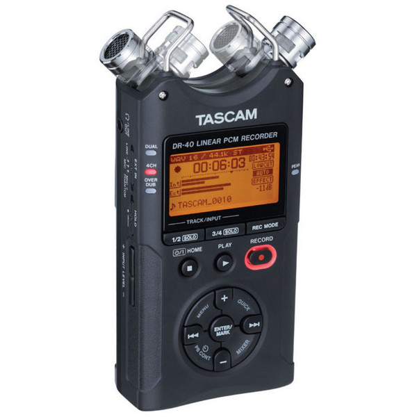 Tascam DR-40 Digital Portable Recorder 