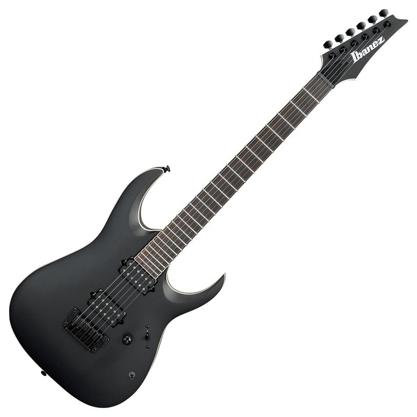 Ibanez Iron Label RGAIR6 Electric Guitar, Black Flat