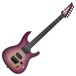 Ibanez SIX6FDFM Iron Label Electric Guitar, Purple Space Burst