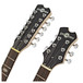 Houston Double Neck Guitar by Gear4music, Black