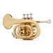 Pocket Trumpet by Gear4music, Gold