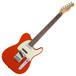 Fender Deluxe Nashville Telecaster Electric Guitar, Fiesta Red