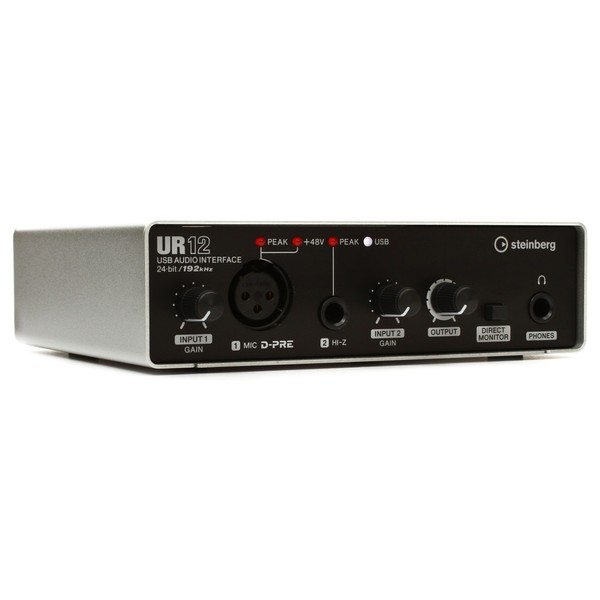 Steinberg UR-12 USB Audio Interface (iOS Ready) at Gear4music