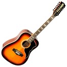 Eko Ranger XII VR 12-String Electro Acoustic, Honey Burst