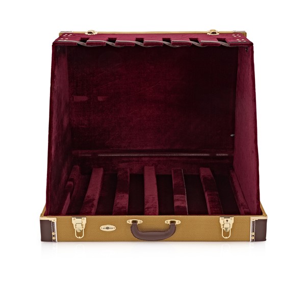 6 Guitar Rack Case by Gear4music, Tweed
