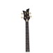 Johnny Christ Left Handed Bass Guitar, Satin Black