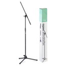 Stagg MIS-0822BK Microphone Boom Stand with Folding Legs, Black