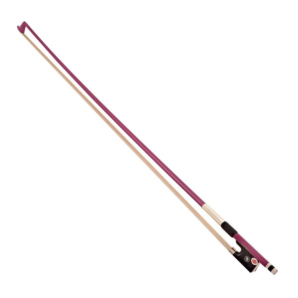 Primavera Rainbow Fantasia 1/4 Violin Bow, Pink