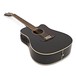 Dreadnought 12 String Electro Acoustic Guitar by Gear4music, Black