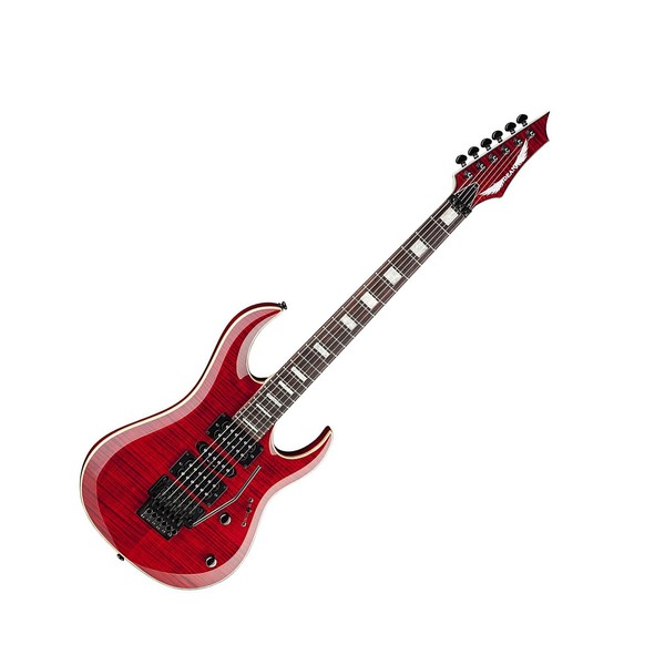 Dean Michael Batio MAB3 Flame Top, Trans Red Full Guitar