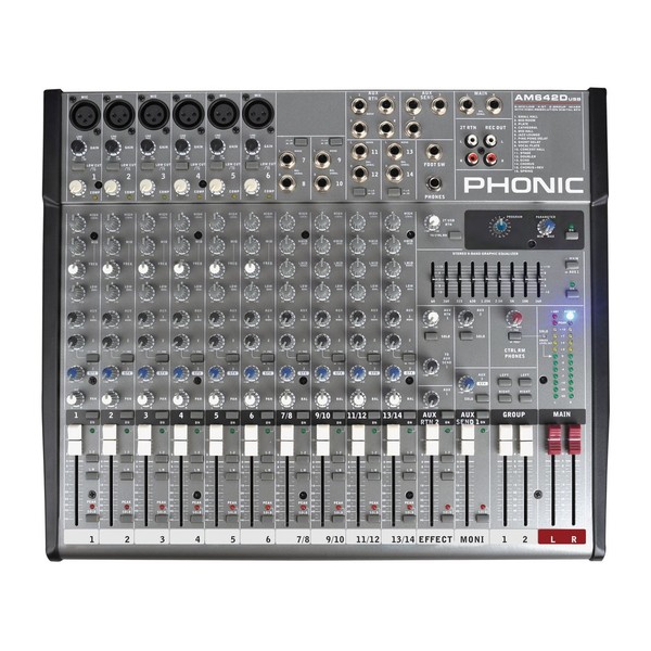 Phonic AM642D USB Mixer