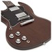 Gibson SG Faded HP Left Handed Worn Brown (2017)