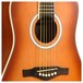 Eko Tri Mini Acoustic Guitar, Honey Burst- Body