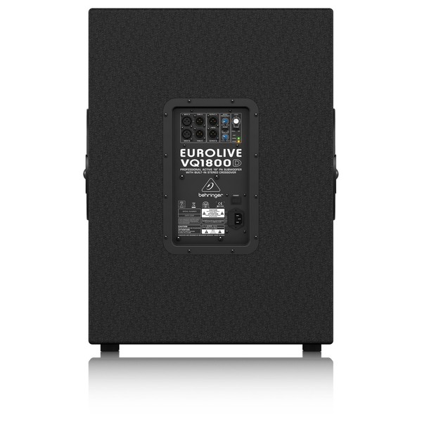 Behringer Eurolive VQ1800D 18'' Active PA Subwoofer, Rear