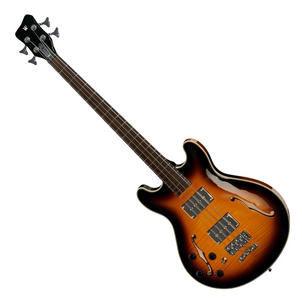 Warwick Rockbass StarBass Left Handed 4-String Bass, Vintage Sunburst