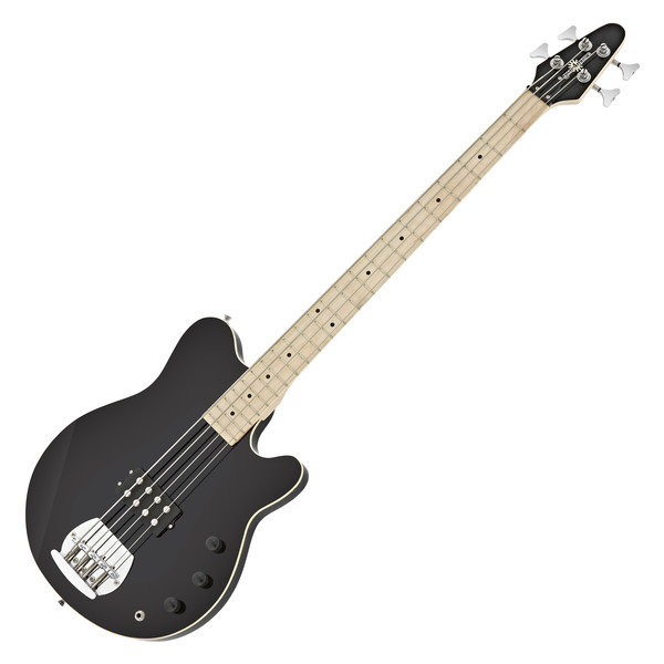 Santa Monica Bass Guitar by Gear4music, Black