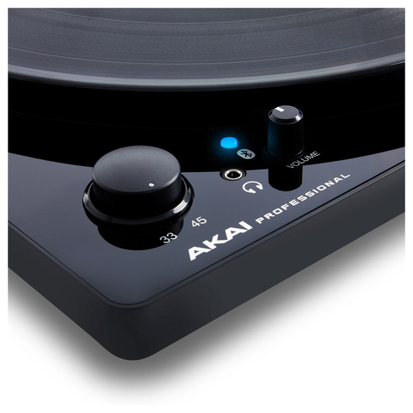 Akai BT-100 Turntable, Black - Box Opened at Gear4music