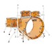 Natal Arcadia 5 Piece Acrylic Shell Pack, Orange