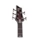 Hellraiser Extreme-5 Left Handed Bass, Crimson Red Burst