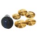 Zildjian Sound Lab 391 5pc Cymbal Super Set With Free Cymbal Bag