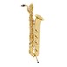 Rosedale Baritone Saxophone by Gear4music, Gold