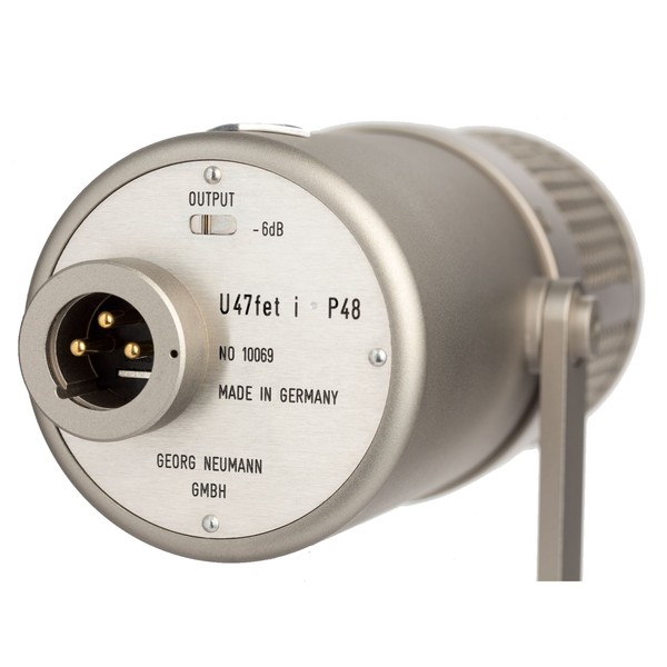 U47 Fet Studio Condenser Microphone - Connector View 