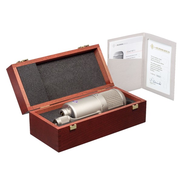 Neumann U47 Fet Studio Condenser Microphone - Packaging Open 