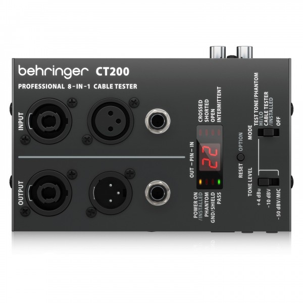 Behringer CT200 Tester
