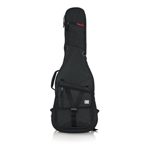 Gator Transit Electric Guitar Bag, Charcoal, Front