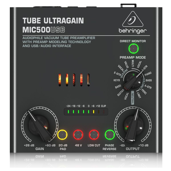 Behringer MIC500USB Ultragain Preamp