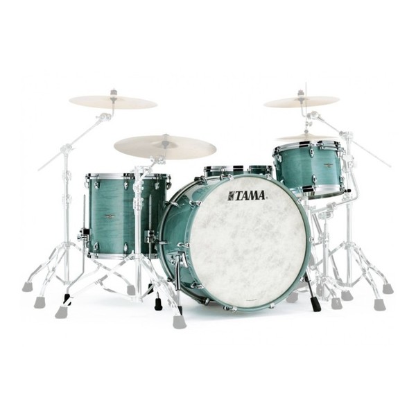 Tama Star Walnut 22'' 4pc Shell Pack, Smoky Blue Mist