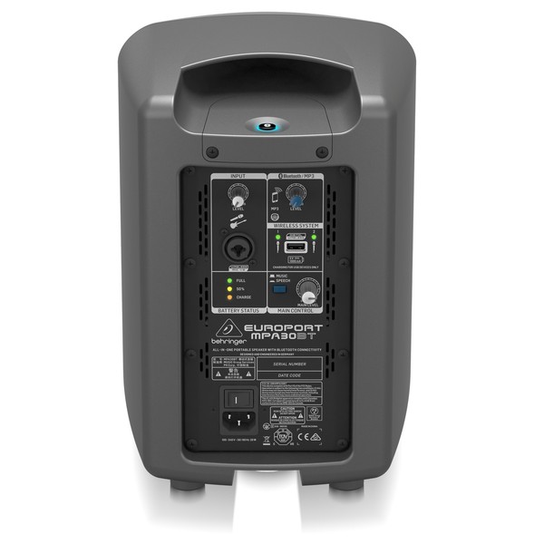 Behringer MPA30BT Portable All-In-One PA