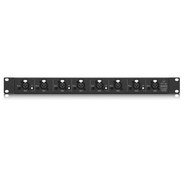 ULTRALINK MS8000 8チャンネル マイクスプリッター Behringer ULTRALINK MS8000 8-Channel Microphone Splitter at