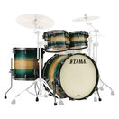 Tama Starclassic Maple 22" 4pc Shell Pack, Emerald Walnut Burst
