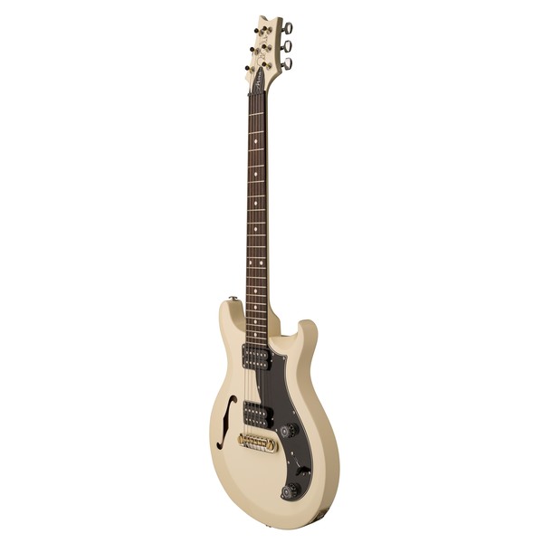 DISC PRS S2 Mira Semi-Hollow Guitar, Antique White (2017) at