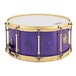 SJC Drums Signed ADTR Bad Vibes Tour 14x7 Snare Purple Stain Brass HW