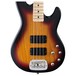 G&L Tribute M-2000 Electric Bass, 3-Tone Sunburst Body View